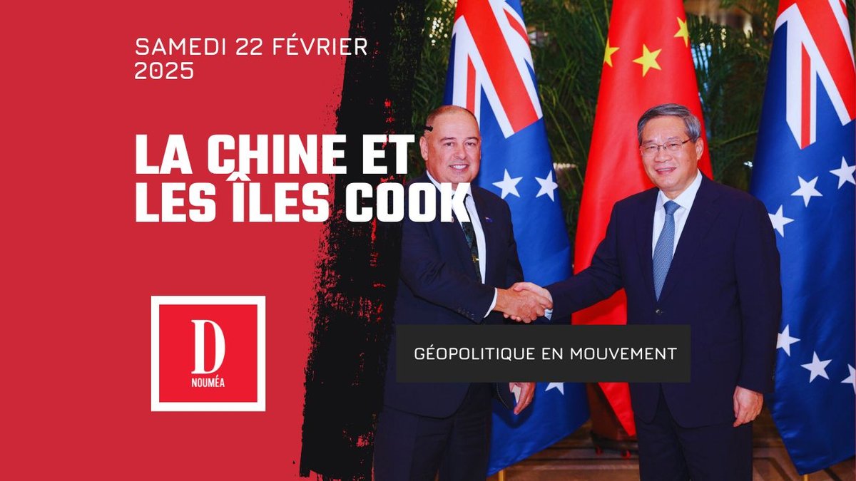 Géopolitique en mouvement : Les Îles Cook et la Chine