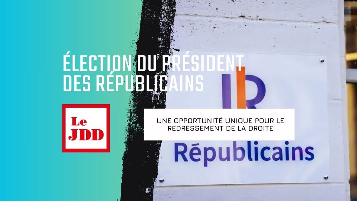 Élection du président des Républicains : une opportunité unique pour le redressement de la droite