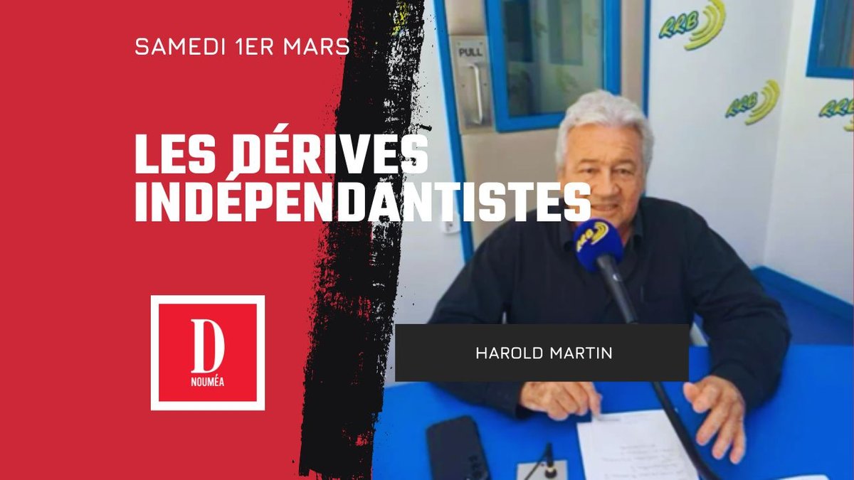 Nouvelle-Calédonie : Harold Martin dénonce une « dérive indépendantiste » pilotée par Paris