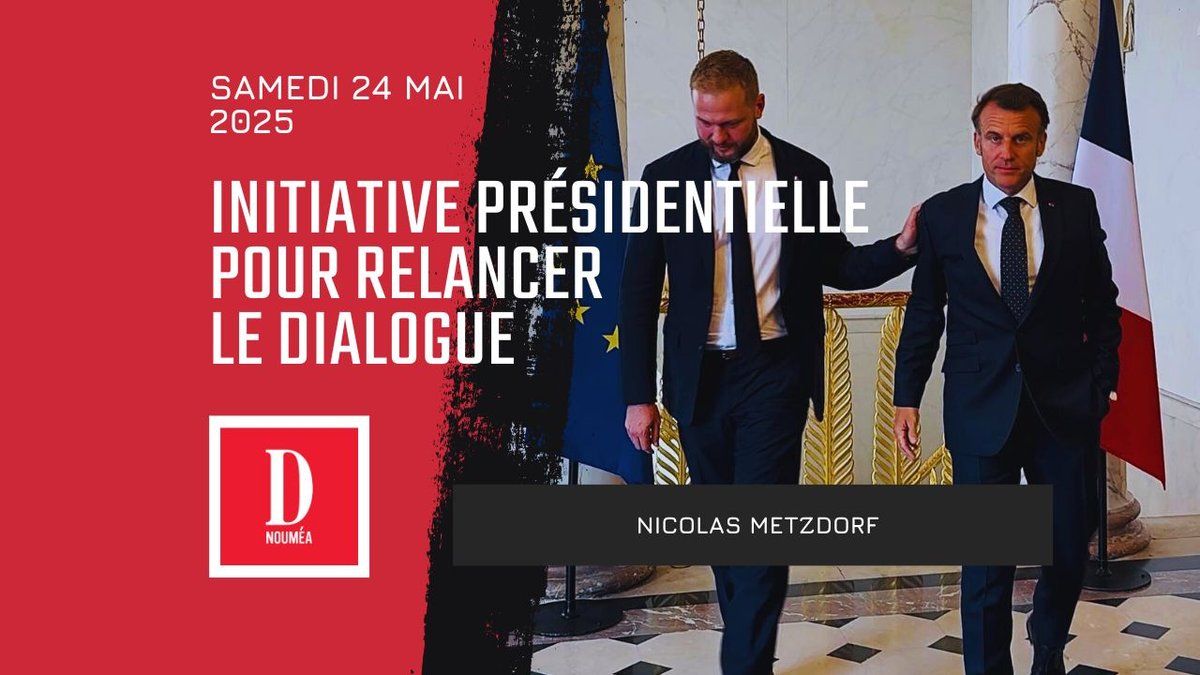 Initiative présidentielle pour relancer le dialogue