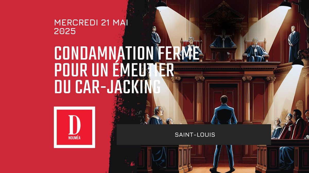 Condamnation ferme pour un émeutier du car-jacking