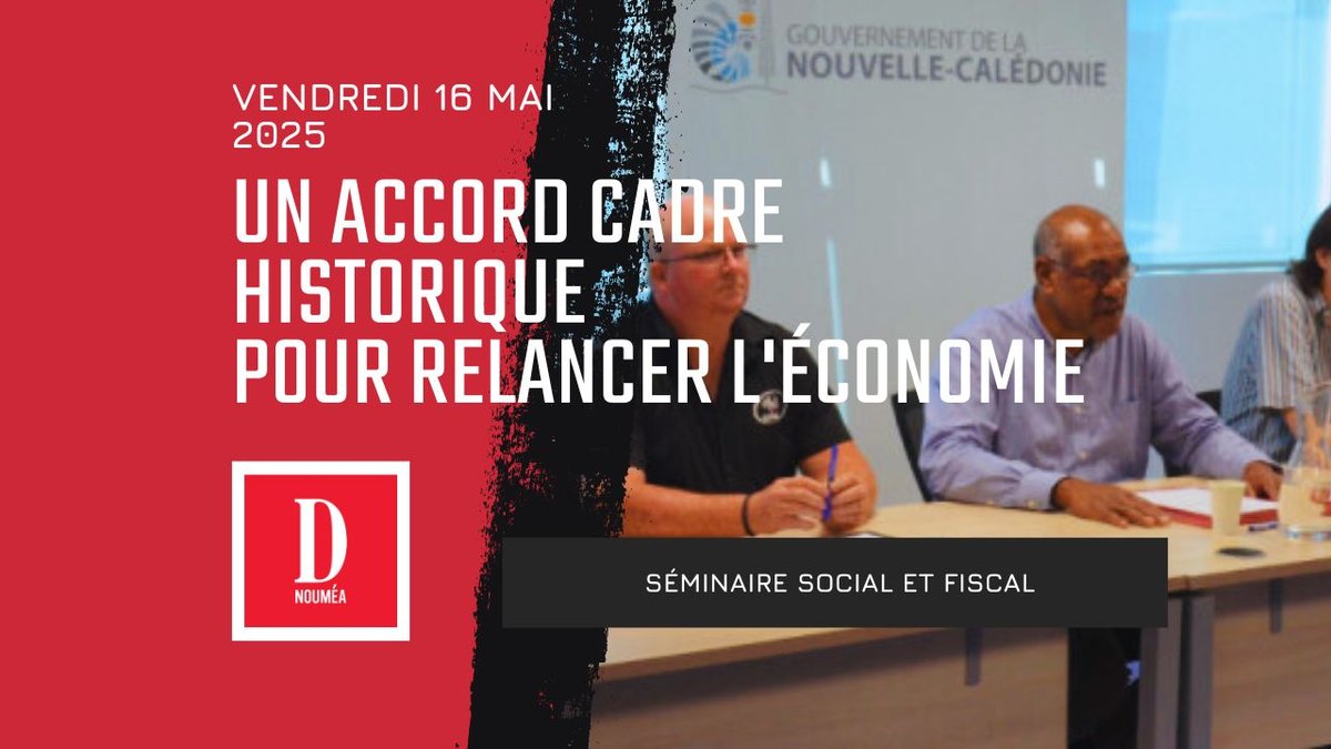Un accord cadre historique pour relancer l’économie