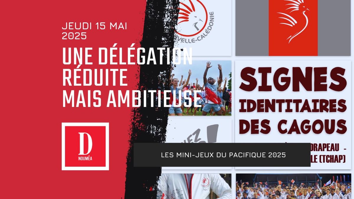 Une délégation réduite mais ambitieuse pour les Mini-Jeux du Pacifique 2025