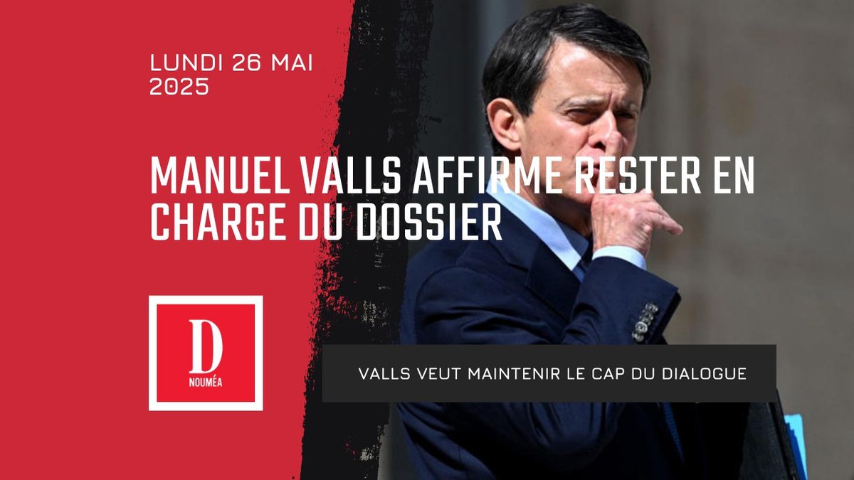 Manuel Valls affirme rester en charge du dossier