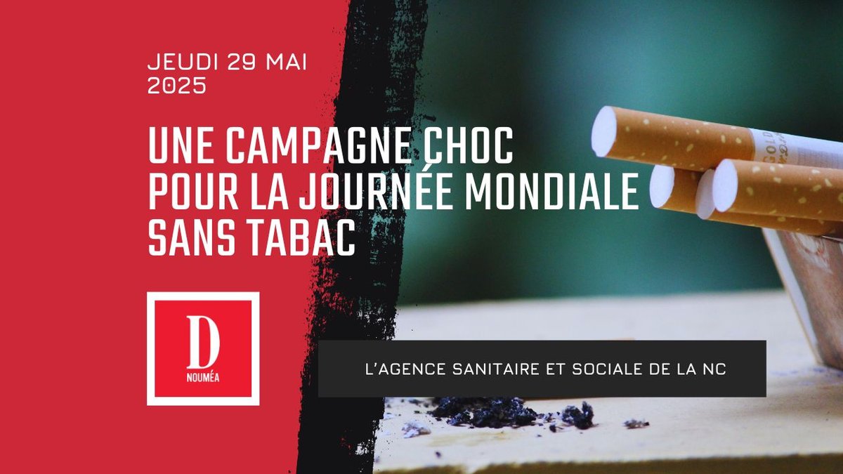 Une campagne choc pour la Journée mondiale sans tabac