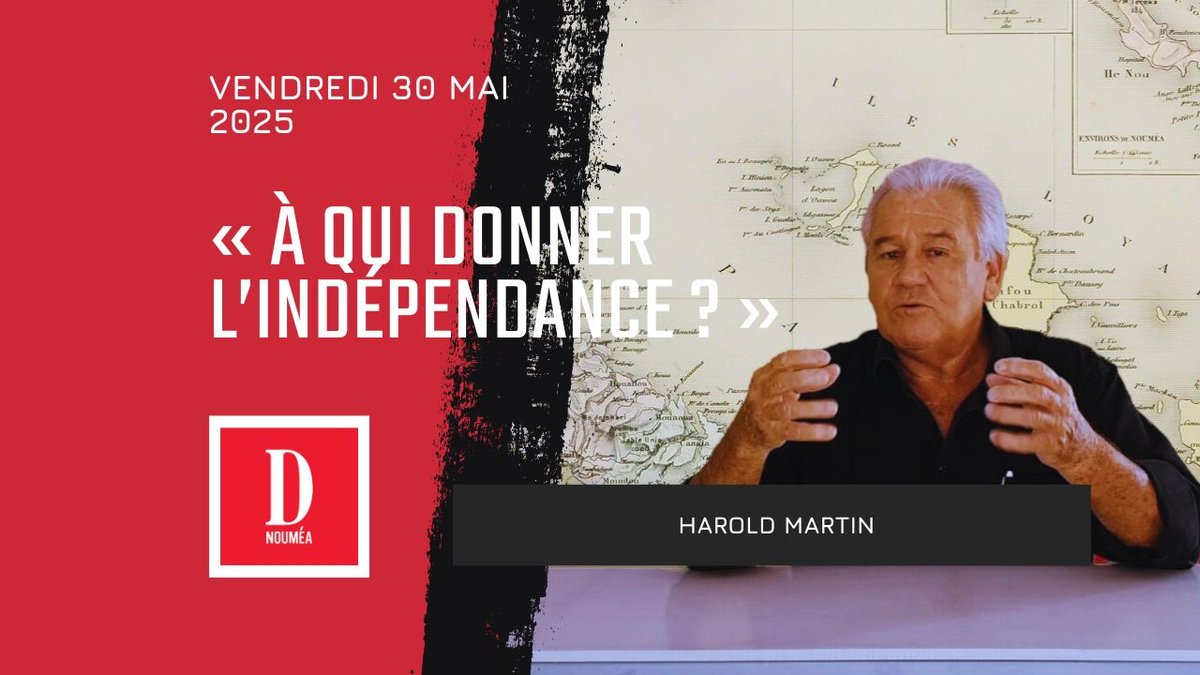 Harold Martin : « À qui donner l’indépendance ? »