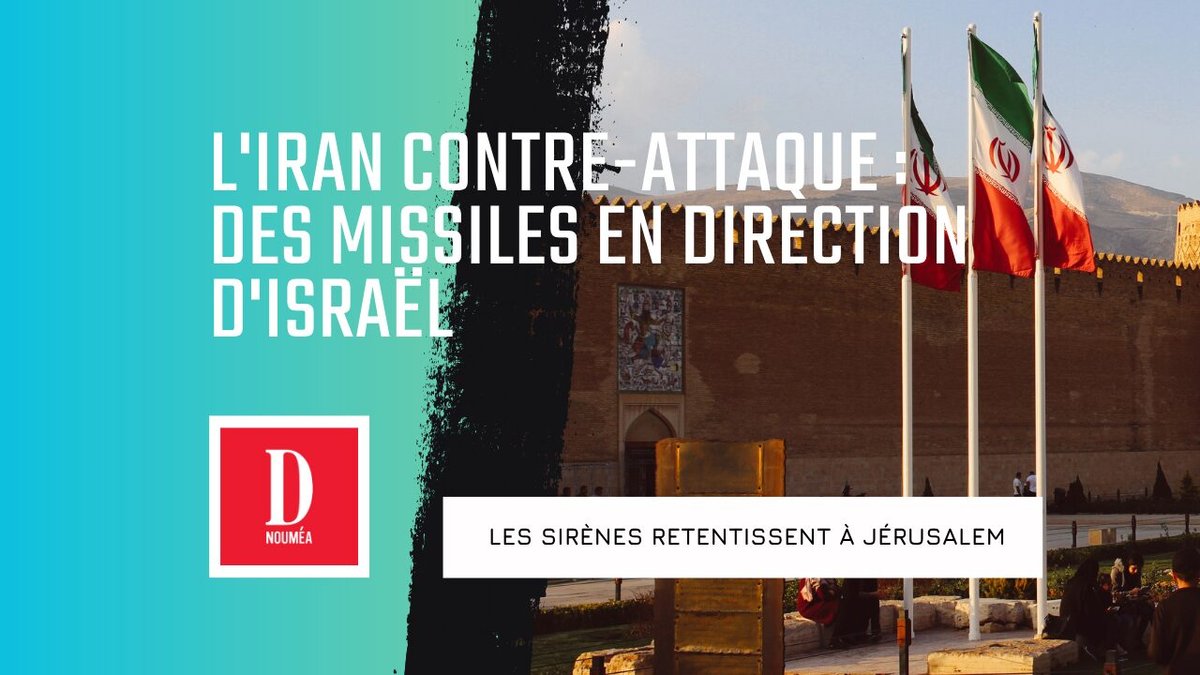 L&rsquo;Iran contre-attaque : des missiles en direction d&rsquo;Israël