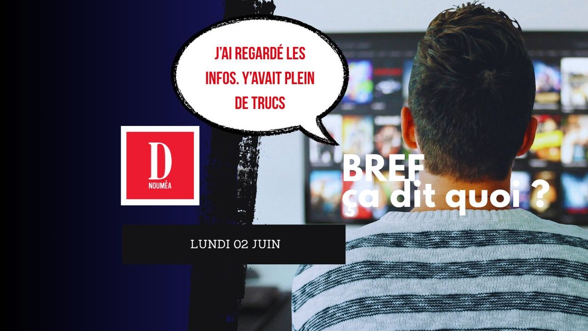 J’ai regardé les infos. Y’avait plein de trucs