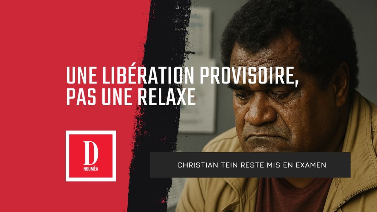 Christian Tein : une libération provisoire, pas une relaxe