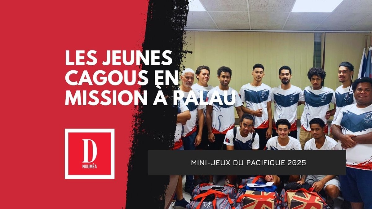 Les jeunes Cagous en mission à Palau