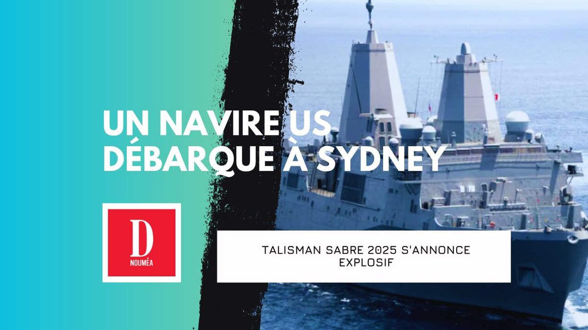 Un navire US débarque à Sydney