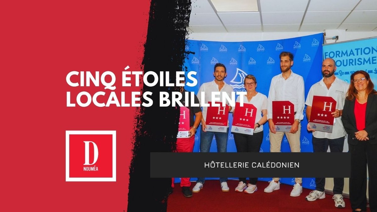 Cinq étoiles locales brillent