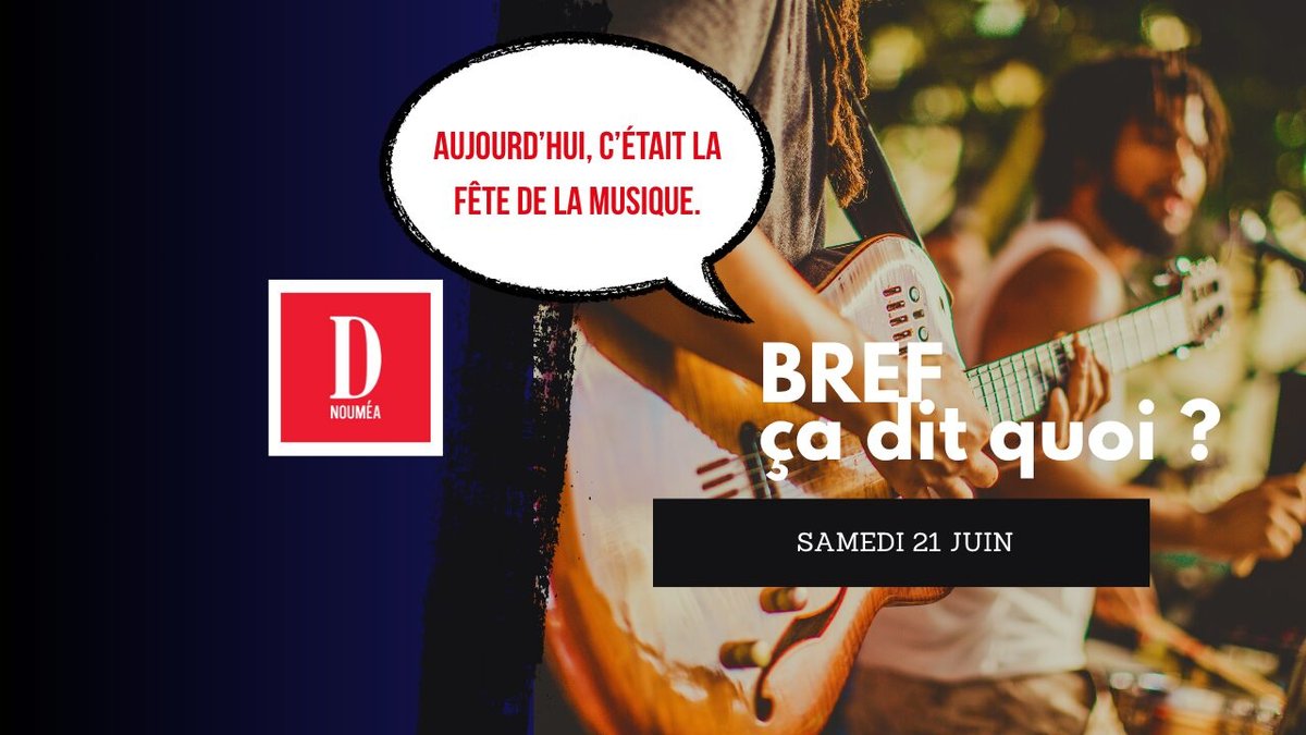 Aujourd’hui, c’était la fête de la musique.