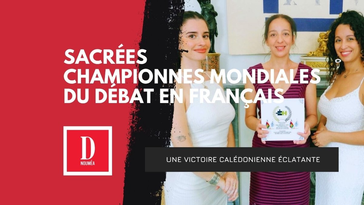 Sacrées championnes mondiales du débat en français