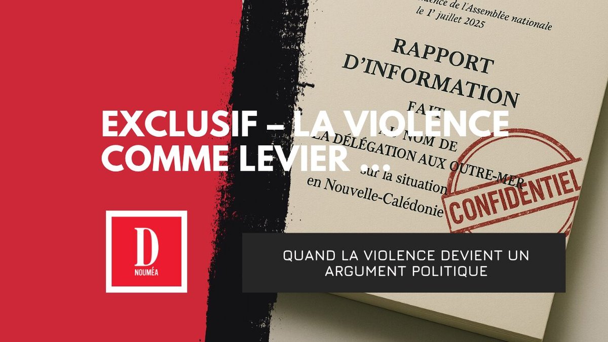EXCLUSIF –  la violence comme levier