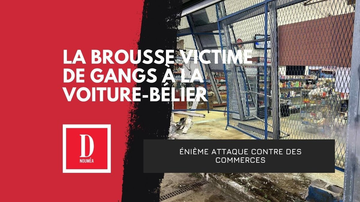 Poya : station forcée à la voiture-bélier