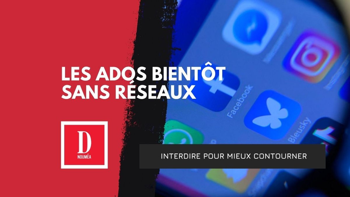 Réseaux interdits : les ados contournent déjà la loi !