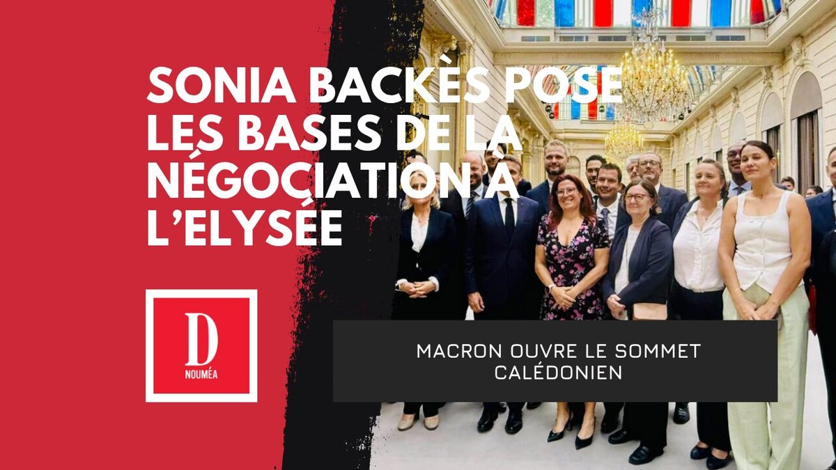Sonia Backès pose les bases de la négociation à l’Elysée