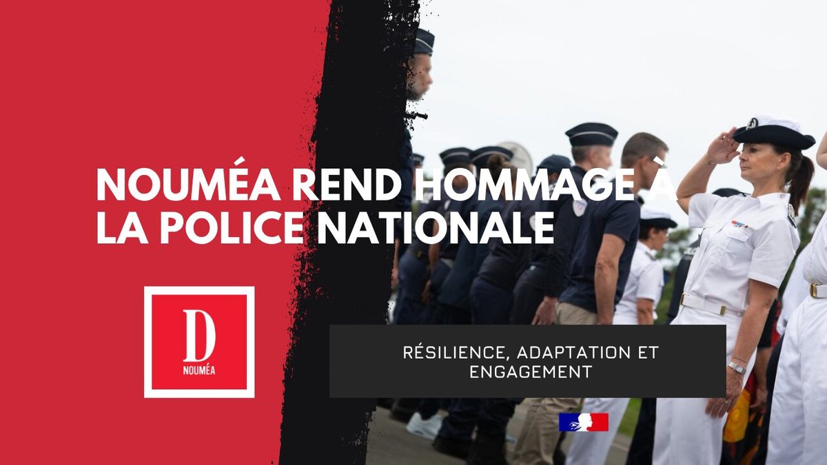 Nouméa rend hommage à la police nationale