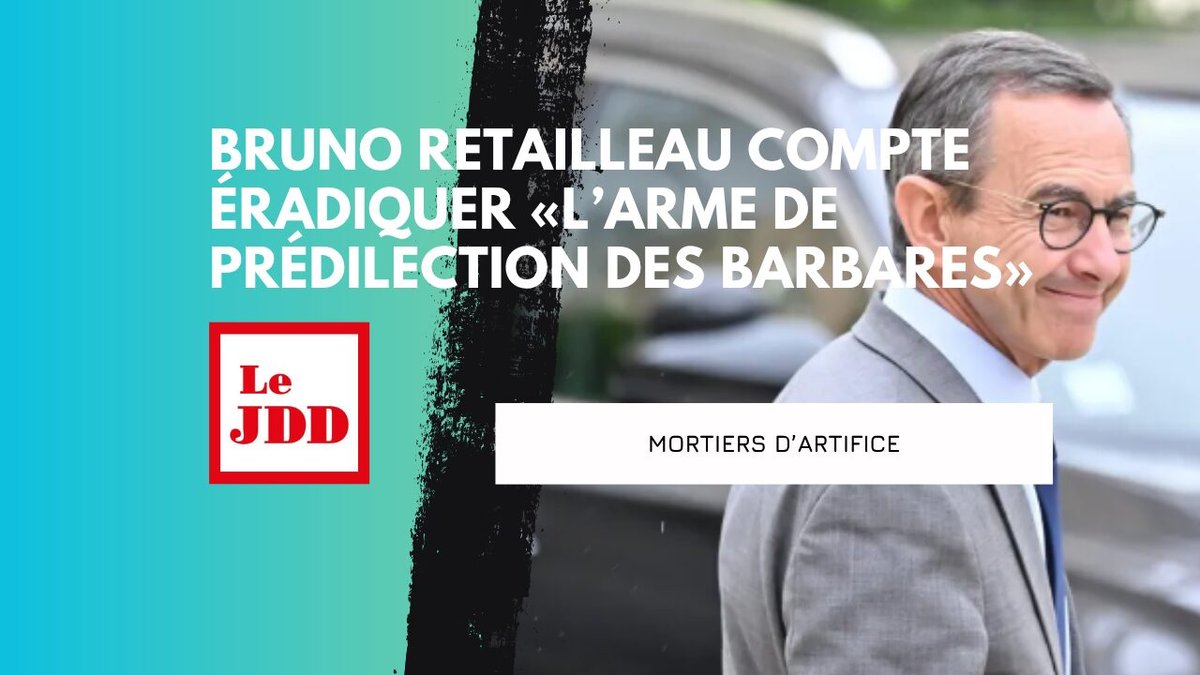 Mortiers d’artifice : Bruno Retailleau compte éradiquer «l’arme de prédilection des barbares»