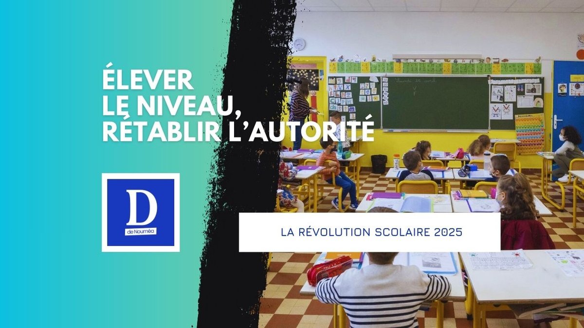 Rentrée 2025 : l’école française reprend la main !