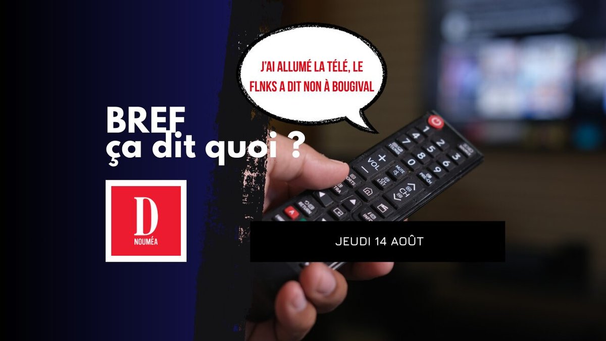 J’ai allumé la télé, le FLNKS a dit non à Bougival