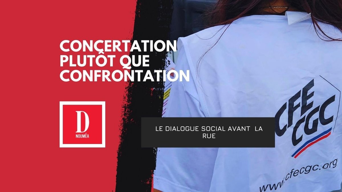 L’UT CFE-CGC NC ne battra pas le pavé