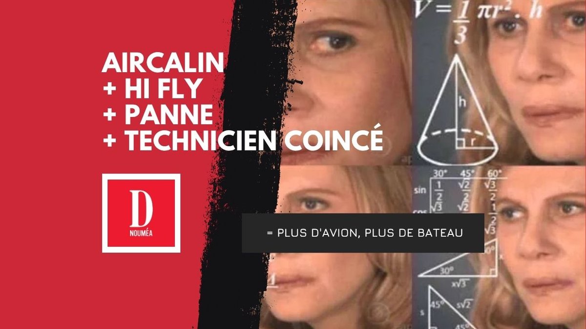 Aircalin + Hi Fly + panne + technicien coincé = plus d&rsquo;avion, plus de bateau