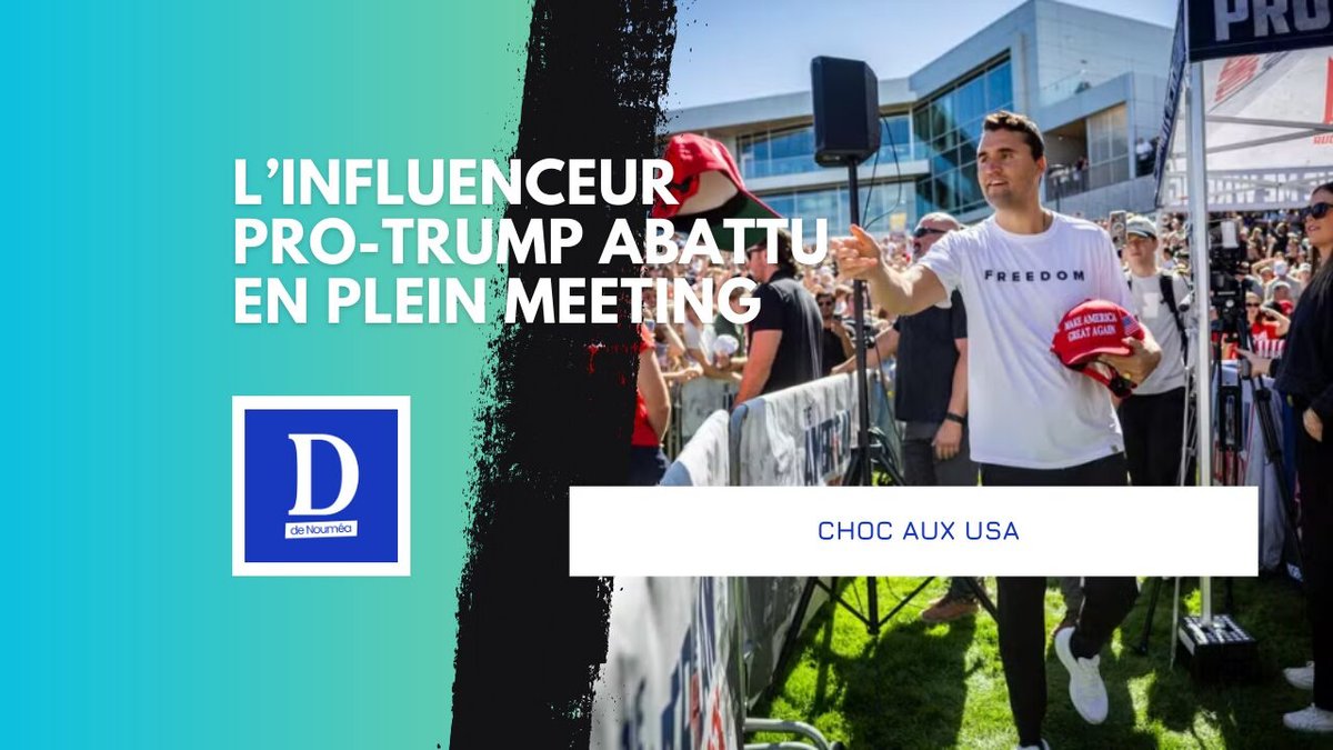 Charlie Kirk assassiné en plein meeting, le FBI traque le tireur