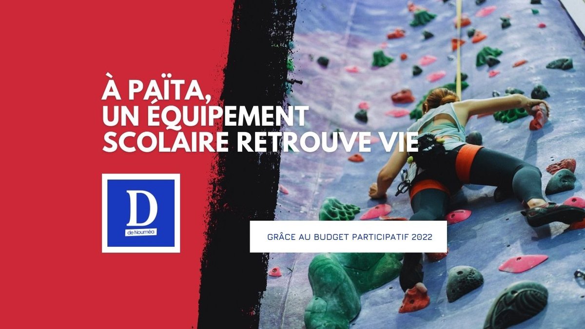 La salle d’escalade du collège Sainte-Marie renaît