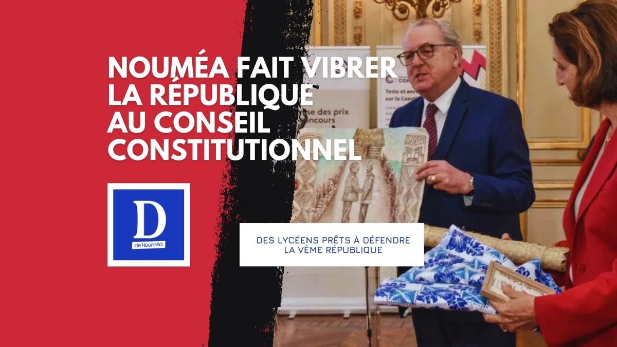 La jeunesse récompensée pour défendre la Constitution
