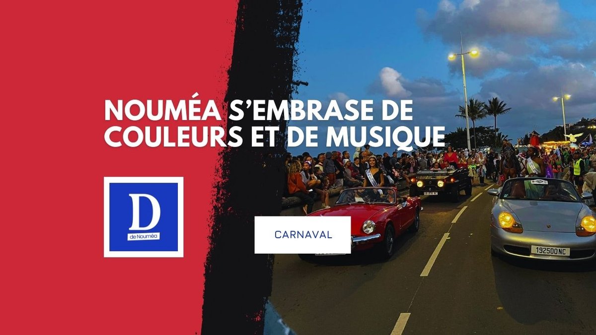 Nouméa s’embrase de couleurs et de musique pour son grand carnaval