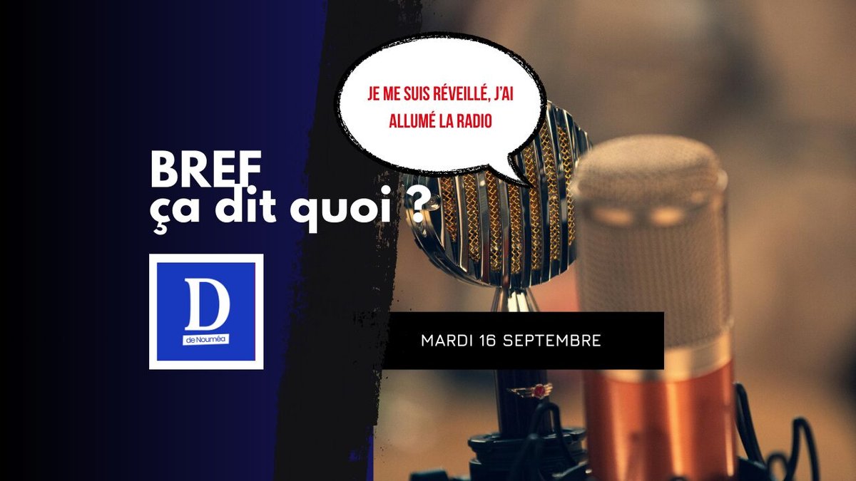 Je me suis réveillé, j’ai allumé la radio