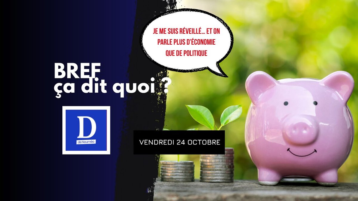 Je me suis réveillé… et on parle plus d’économie que de politique