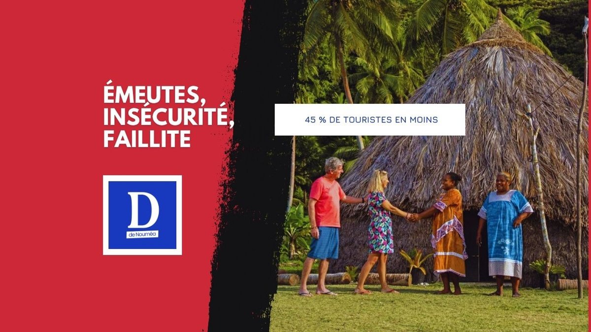 Tourisme calédonien : le grand effondrement post-émeutes