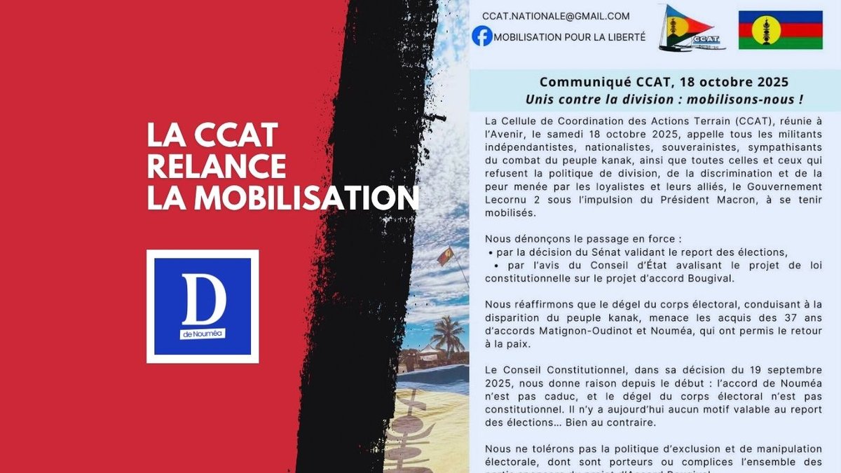 La CCAT relance la mobilisation