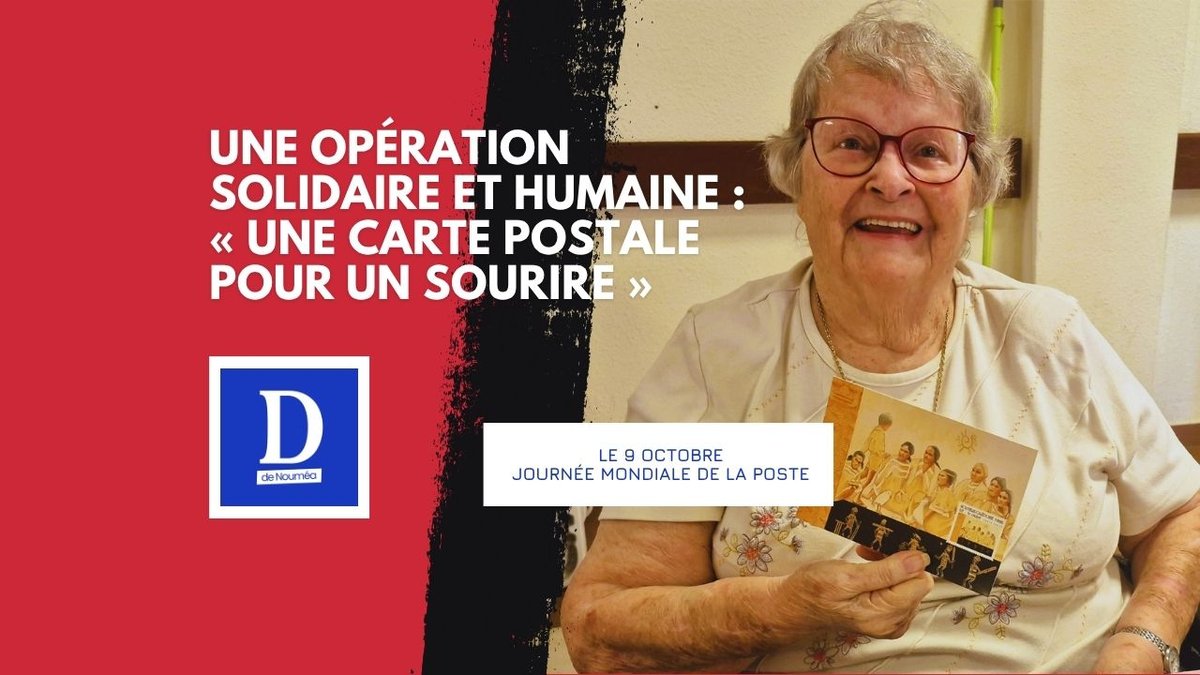 Journée de la Poste : l’OPT-NC offrent 400 sourires aux aînés