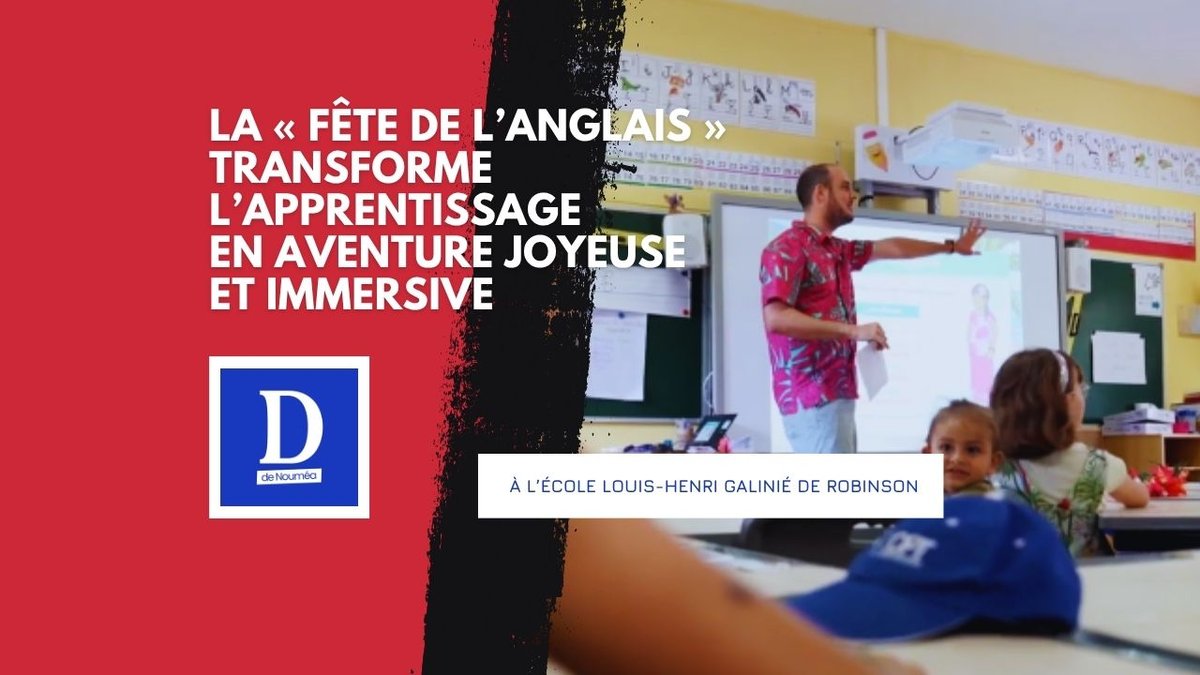 À Robinson, l’anglais devient un jeu d’enfants