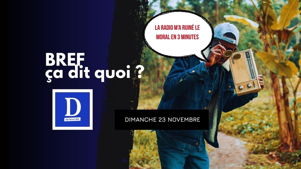 La radio m’a ruiné le moral en 3 minutes