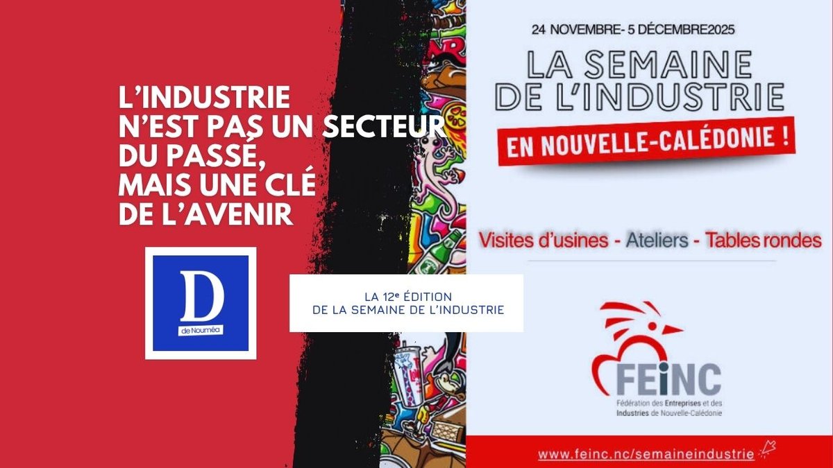 La Semaine de l’Industrie 2025 : la FEINC veut réveiller l’économie calédonienne