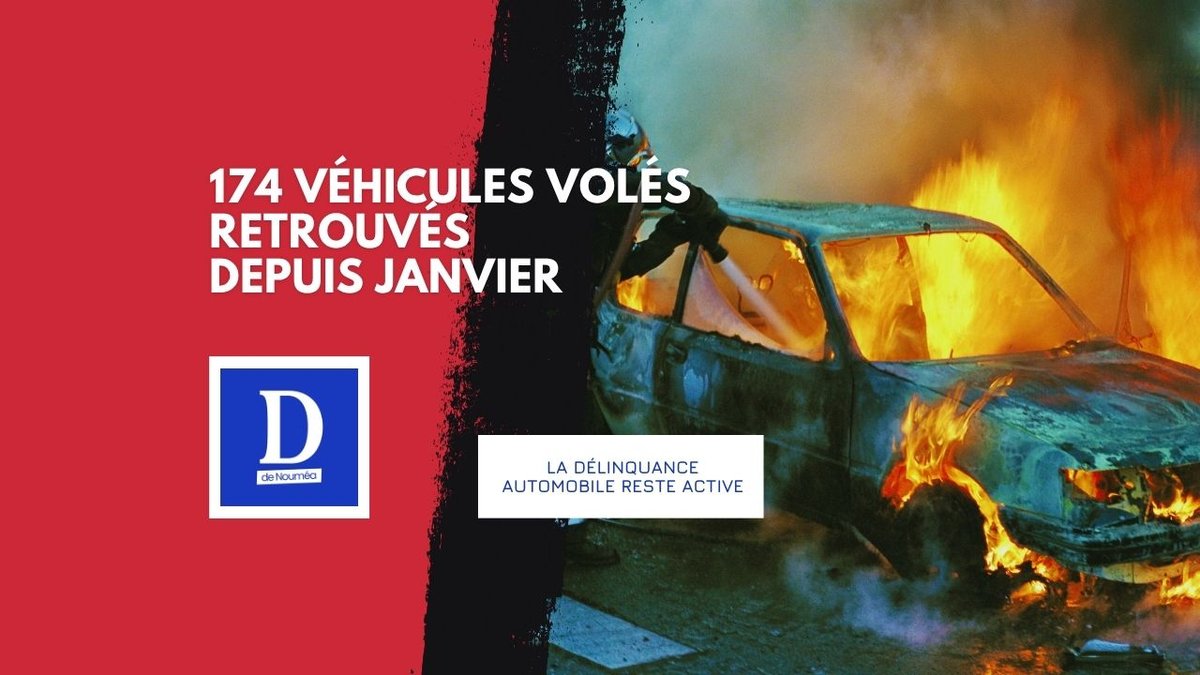 Vols de véhicules en Calédonie : la gendarmerie sur tous les fronts