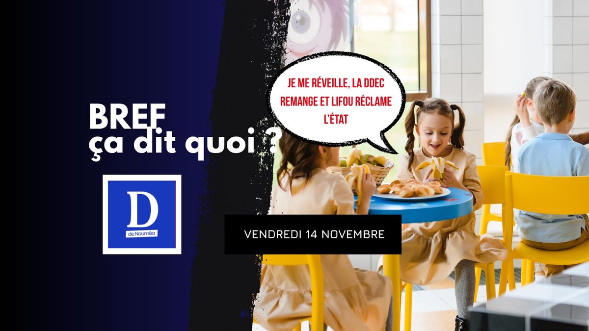 Je me réveille, la DDEC remange et Lifou réclame l’État