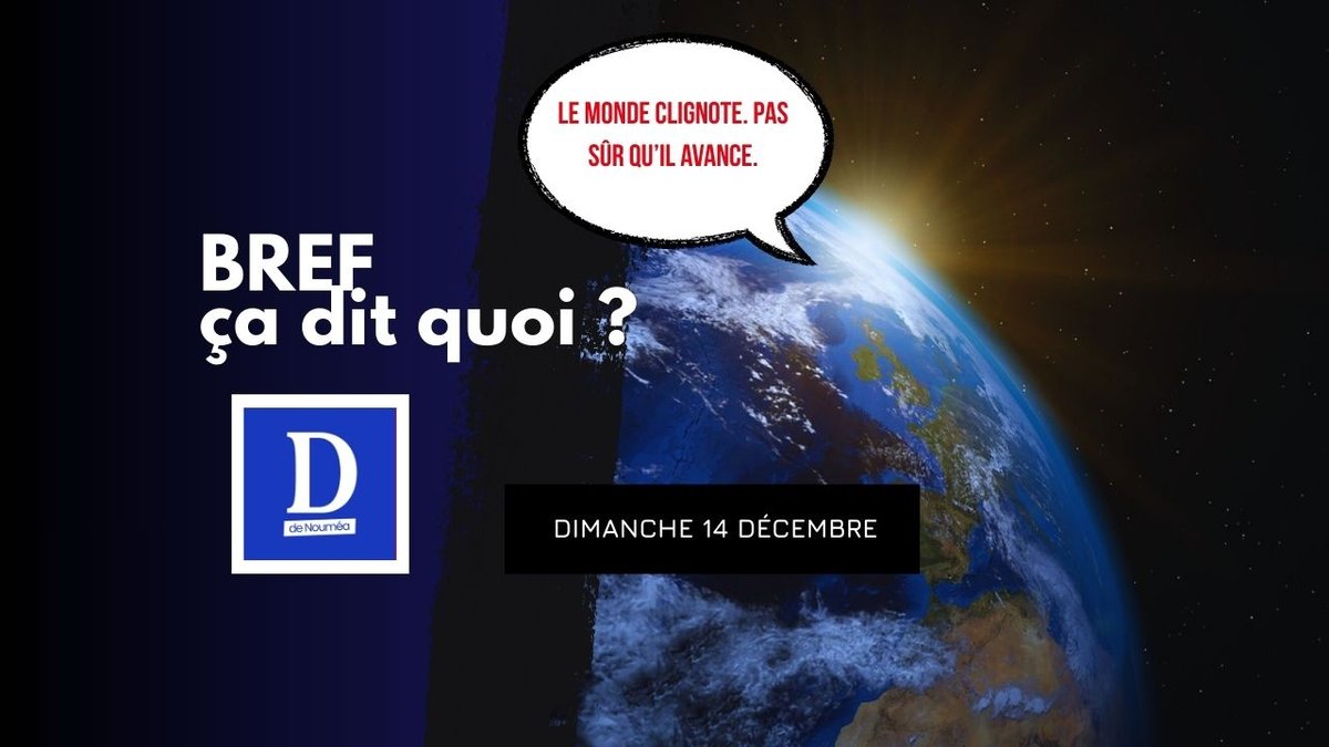 Le monde clignote. Pas sûr qu’il avance