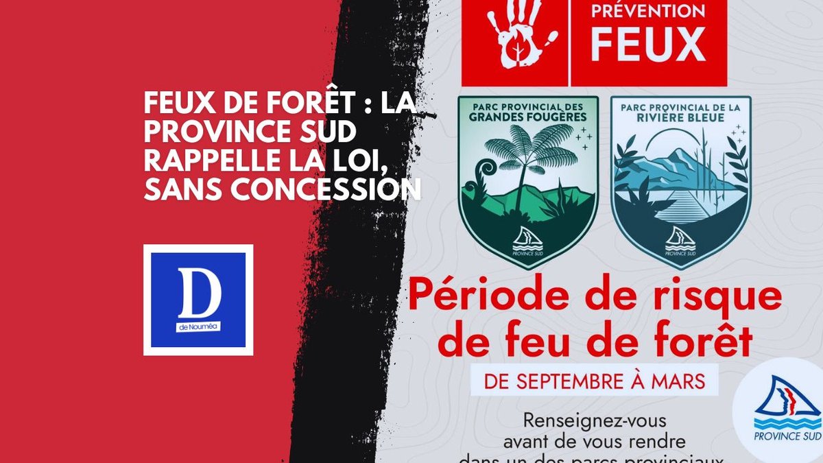 Après l’Île des Pins, tolérance zéro face aux feux de forêt