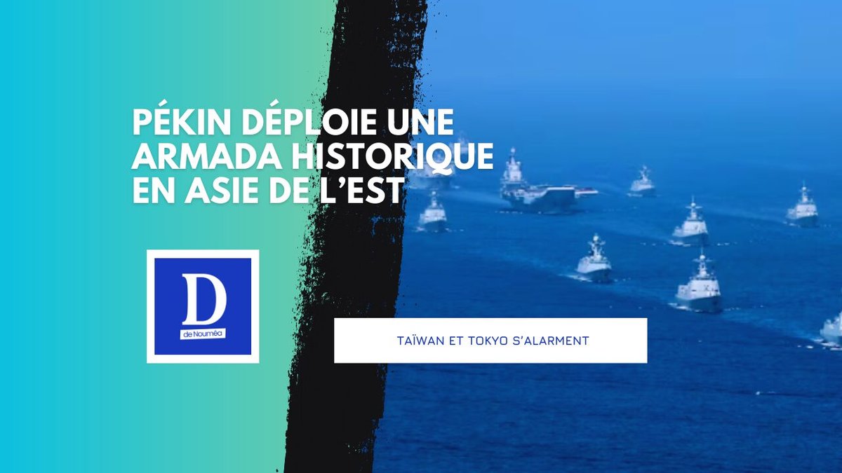 Escalade maritime, la Chine déploie sa plus grande flotte