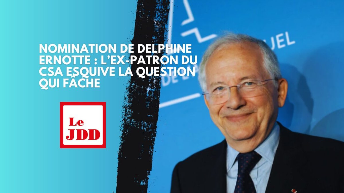 Nomination de Delphine Ernotte : l’ex-patron du CSA esquive la question qui fâche