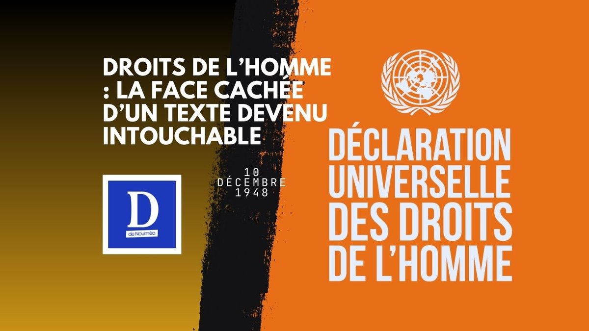 Les droits de l’homme ? Sans la France, ils n’existaient pas