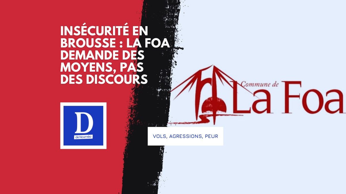 Face à la violence, La Foa exige l’ordre et la protection de l’État