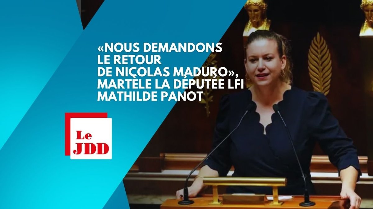 Venezuela : «Nous demandons le retour de Nicolas Maduro», martèle la députée LFI Mathilde Panot