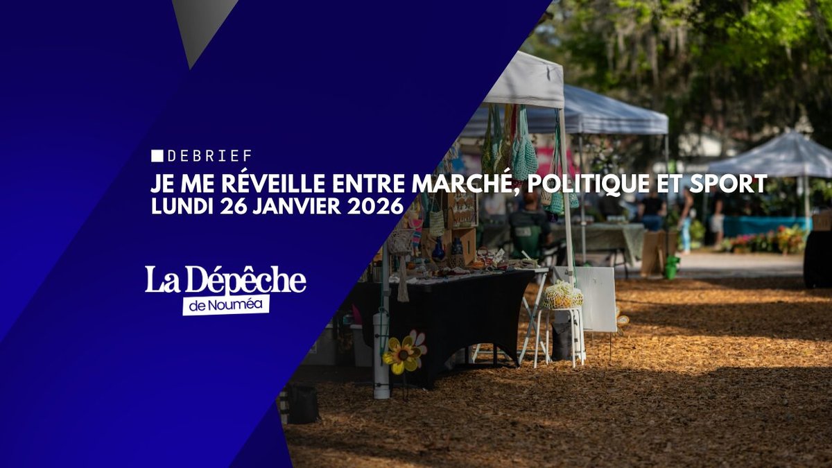 Je me réveille entre marché, politique et sport
